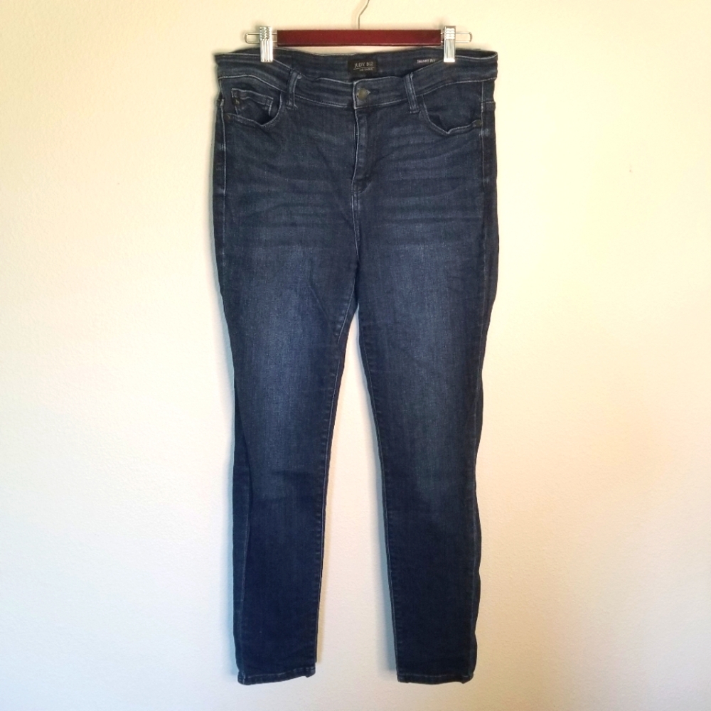 Judy Blue Skinny Fit Jeans High Rise Dark Wash Style #JB82132DK